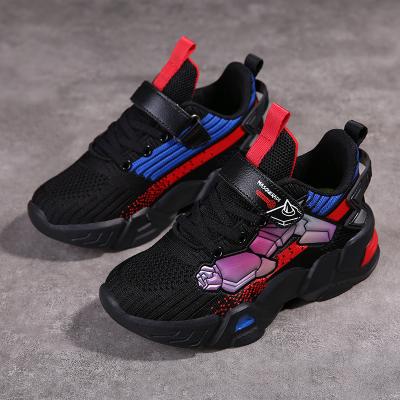 China High Quality Waterproof Autumn Artistic Black Dad Shoes Boys Girls Children's Sports Shoes Custom Made Kids Shoes for sale