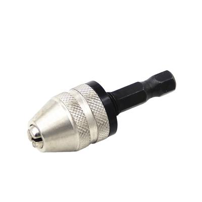 China Qiliup Stainless Steel Universal Micro Drill 6.25mm Keyless Chuck Bit Leg 0.3-3.6mm 1/4 Inch Hex Mini Electric Chuck for sale