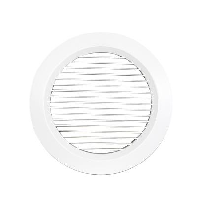 China Rainproof And Insect Proof Wall Vents ABS 100mm Material Plastic Ceiling / Wall Ventilation System House , Office Building Prevent Insects And Blockages for sale