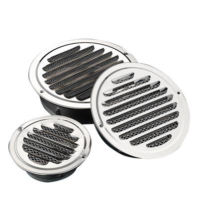 China Stainless Steel Rainproof And Insect Proof Duct With Cover Wall Duct Waterproof Kitchen Exhaust Diffuser for sale