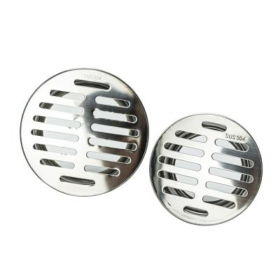 China Contemporary Sus201 Stainless Steel Shower Floor Drain With Invisible Tile Insert Strainer Brushed Bathroom Drainer for sale