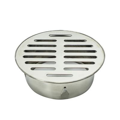 China Contemporary Square Bathroom Accessories 304 Stainless Steel Anti-Smell Shower Floor Drain With Cover for sale