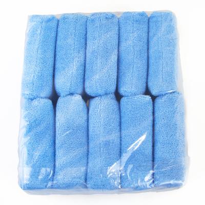 China 100% PU+80% Polyester+20% Polyamide Autocare 10 Pack Car Wax Applicator Pad Rectangle Foam Premium Microfiber Applicator Pads Ready To Ship for sale