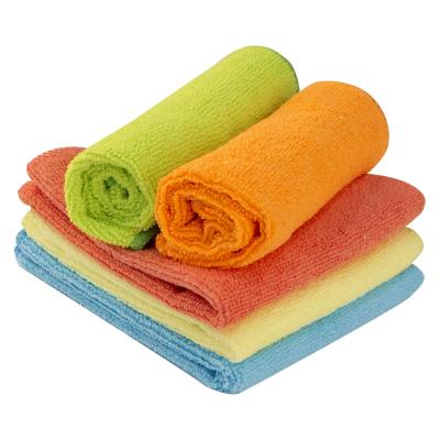 China Custom 100% Polyester Universal Premium Microfiber Tea Towel Cleaning Cloth for sale