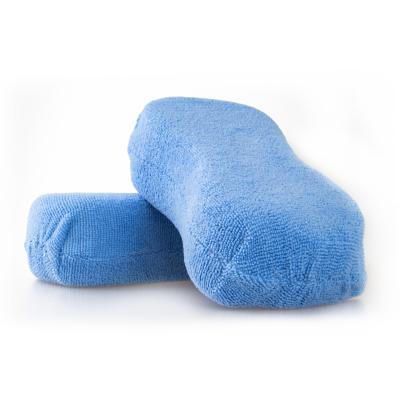 China New Wholesale Style Eco-friendly Car Wash Polyester Sponges Bulk Car Wash Sponge for sale