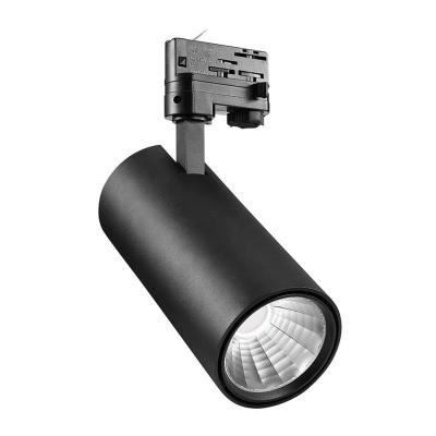 China Wholesales Small Beam Angle 15-60degree LED Track Light Flicker Free Spot Light Modern 130lm/w 30W 35W LED Track Light for sale