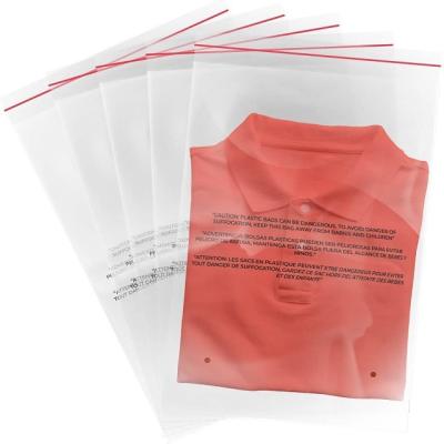 China Custom clear printing OPP plastic stationery security logo self adhesive sealing bags with adhesive srtip strip for sale