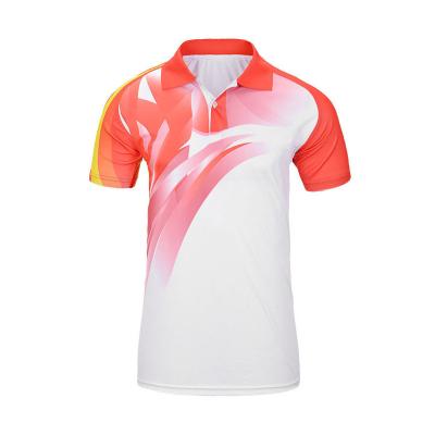 China Viable Custom Heat Transfer Printing Mens Polo Shirt Short Sleeve Sports Tees for sale