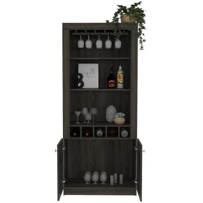 China Other New Arrival Home Use Wine Cabinet Whiskey Shelf Bar Wine Storage Cabinet for sale