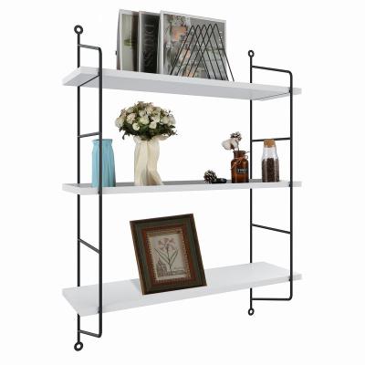 China Modern Hot Selling Wall Mounted Floating Shelves Wide Ledges Wall Mounted Display Shelf for sale