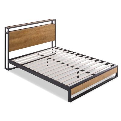 China Other Durable Classic Design Easy To Install Wholesale Silent Removable Iron Bed Frame for sale