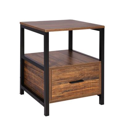 China New Design Modern Noble Minimalist Furniture Fashionable Modern Nightstand Bedside Table for sale