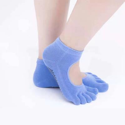 China Logo Woman Antislip Gym Pilates custom wholesale sporty non slip yoga sock for sale