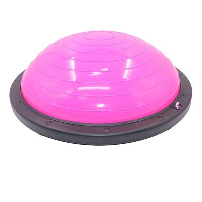 China Hot New Yoga Pilate Big Yoga Design Half Balanced Speed ​​Ball Fitness Ball With All Accessories for sale