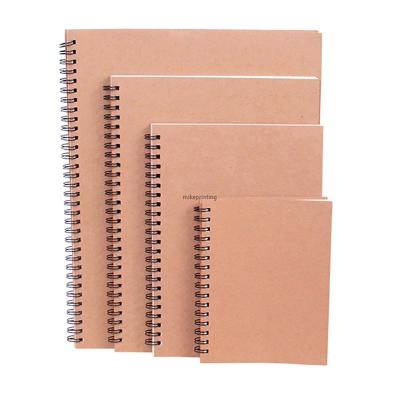 China paper & Black line printing a5 notebook, notebook cardboard china manufacture kraft paper wallet for sale