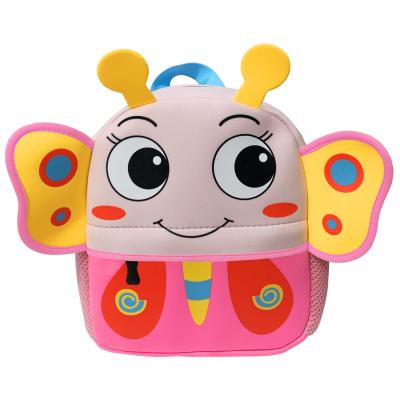 China Cheap Wholesale Waterproof Fancy Waterproof Cute Cartoon Backpack Satchel Price Animal School Bag for sale