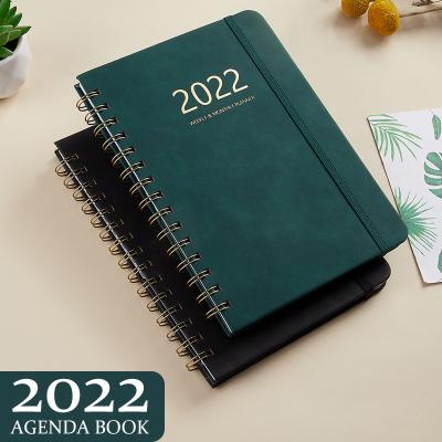 China 2022 High Quality Wholesale A5 Cheap Price Notebook Spiral Diary Diary Planner Notebooks for sale