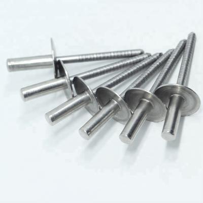 China Large 304 Stainless Steel Narrow End Head Stainless Steel Pop Rivets for sale