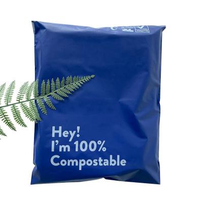 China BIODEGRADABLE Compostable Mailing Shipping Envelope Messenger Bag Clothing Self Adhesive Ad for sale