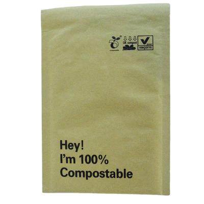 China Eco - Friendly Wholesale Envelope Padded Mailing Bag Biodegradable Bubble Kraft Mailer Mailing Bag for sale