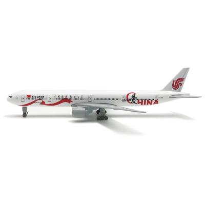 China Toy Wholesale Price Kid Gift 20CM China Air B777 Alloy Airplane Diecast Model For Collection for sale