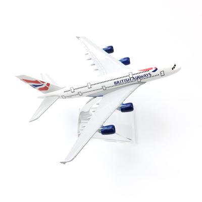 China British Airways A380 16cm Diecast Alloy Collectibles 1:400 Toy The Most Popular Diecasting Airplane Model Toys for sale