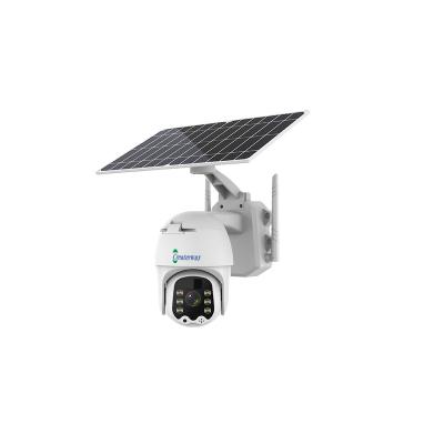 China Human Motion Tracking Outdoor CCTV Camera Wifi 4G Network Solar Powered Solar IP Security Camera China Suppliers for sale