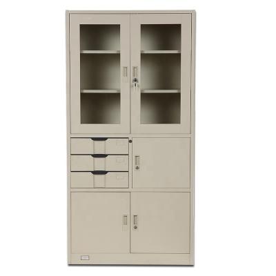 China Modern Metal Furniture Home Office Storage Filing Cabinet Steel Customs Display Cabinet for sale