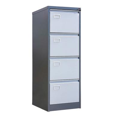 China (Height) Adjustable KD 4 Seats Steel Drawer Shop Furniture Office Filing Cabinet for sale