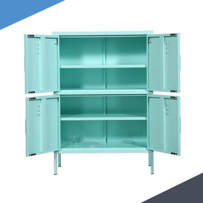 China Living Room Cabinet Home Metal Furniture White Sideboard Storage Sideboard Cabinet for sale