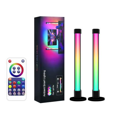 China Modern Design Remote Control Mobile Phone/Bedroom APP Control Led Simple Smart Light RGB Floor Color Changing Magic Rhythm Lights Rhythm Light for sale