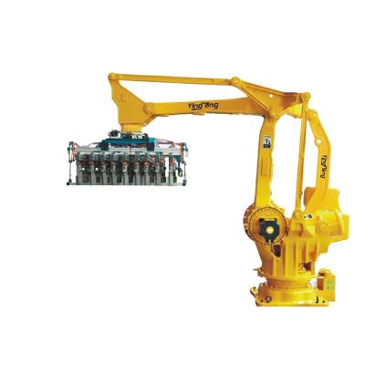 China Factory Yingfeng Clay Brick Stacker Stacking Laying Automatic Arranging Robot Arm For Brick Machine for sale