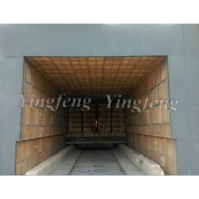 Cina Building Material Shops Burning Tunnel Kiln For Clay Brick Machine Production Line Red Brick Tunnel Kiln Factory in vendita