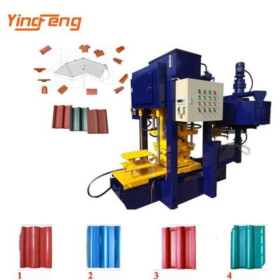 China Construction Material Shops Hydraulic Cement Roof Tile Automatic Concrete Sheet Making Press Machine Concrete Roofing Machine Price South Africa Kenya for sale