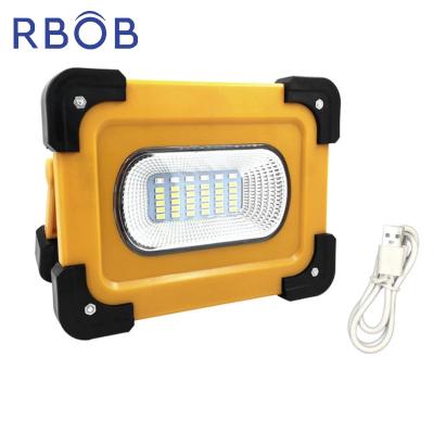 China Multifunctional Theme Park RBOB USB COB Light Solar Emergency Rechargeable Outdoor Solar Led Camping Fill Lamp for sale