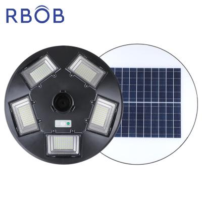 China Garden RBOB Outdoor Circular Farmhouse Walkway Solar Spot Lights Waterproof 150W Led Street Around Solar Garden Lights for sale