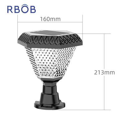 China Garden RBOB Manufacturer Outdoor Lawn Decoration Solar Detachable For Garden Yard Light for sale