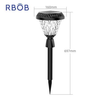 China Wholesale Outdoor Waterproof Ip65 Garden Rbob Garden Lighting Solar Pole Lamp Led Solar Light For Garden for sale