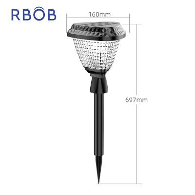 China Garden RBOB Landscape Lighting Decoration Ip65 1w Outdoor Waterproof Solar Powered Garden Lights for sale