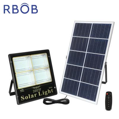 China High Performance Garden RBOB Power IP66 30W 60W 100W 200W 300W Outdoor Aluminum Solar Waterproof LED Flood Light for sale