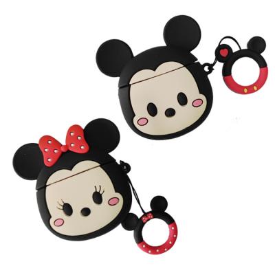 China For mickey minnie headphone luxury silicone case airpod protectores mickey minnie earphone cartoon cover device for airpod 3 case cover for sale