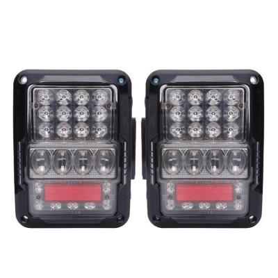 China Factory wholesale 30W DC9V-12V IP67 led tail light running brake light jeep cowboy jk light universal for sale