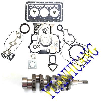 China For kubota engine D902 crankshaft D902 engine gasket kit for Kubota D902 diesel engine spare parts for sale