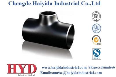 China Carbon steel pipe fitting cast iron TEE for sale