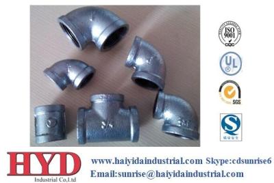 China Galvanized malleable iron pipe fitting China factory for sale