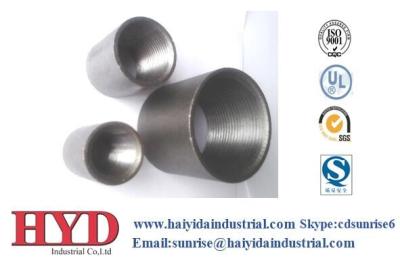 China Galvanized black carbon steel nipple China factory for sale