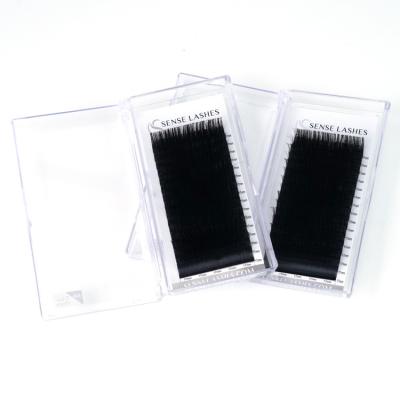 China Wholesale Person Natural Soft Mink Eyelash Extensions Eyelashes Volume Extensions for sale