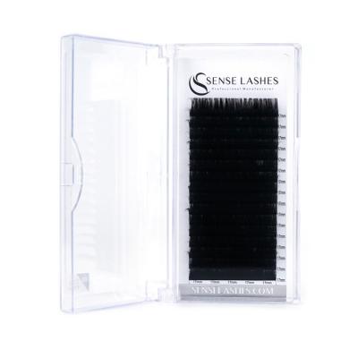 China Natural Soft Private Label 0.03 Volume Eyelash Extensions Eyelash Extension Trays for sale