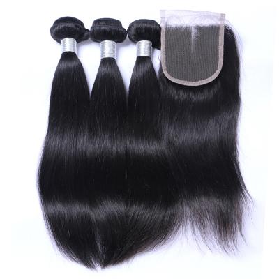 China Water Wave 1b/Pink Ginger Straight Peruvian 10A Cuticle Aligned Virgin Hair Unprocessed Virgin Hair Lace Frontal Closure With Bundles for sale