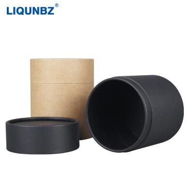 China Recycled Materials Wholesale Customized Single Border Tea, Kraft Paper Boxes, Moisture Proof Aluminum Film Food Paper Tubes By Manufacturer for sale